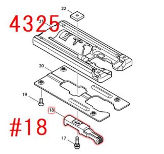 マキタ　リテーナコンプリート　4323,4325,M434,M435用 - マキタインパクトドライバ、充電器、バッテリ、クリーナーは　 マキタショップカメカメ