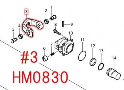 マキタ 電動ハンマ HM0830