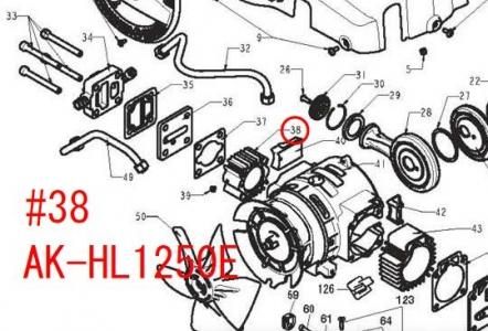 マックス(MAX)　AK-HH1250E等用　シリンダS － マキタショップカメカメ