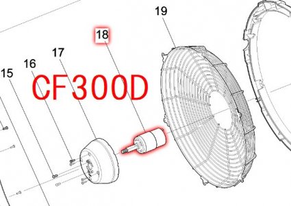 マキタ扇風機　CF300D