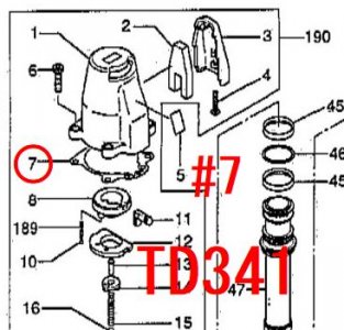 マックス(MAX) ネジ釘打ターボドライバーTD341用 シリンダキャップ