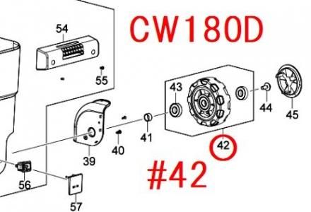 マキタ CW180D,CW001G用 ホイール(キャスター) - マキタショップカメカメ