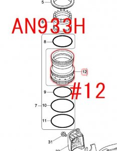 マキタ　AN933H,AN935H等用 ヘッドバルブ - マキタショップカメカメ