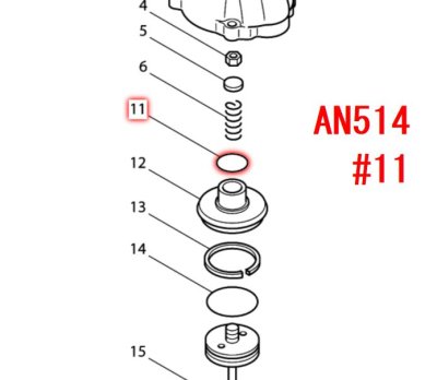 AN,ARはじまり(高圧エア釘打等)用部品 - マキタインパクトドライバ、充電器、バッテリ、クリーナーは マキタショップカメカメ