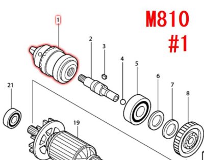 マキタ ドライバドリル・ドリル部品 - マキタインパクトドライバ、充電