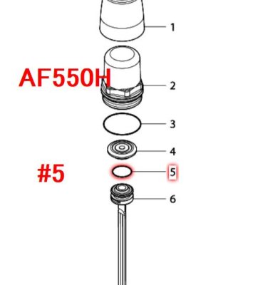 AFはじまり(高圧ピンタッカ/釘打等)用部品 - マキタインパクトドライバ、充電器、バッテリ、クリーナーは マキタショップカメカメ