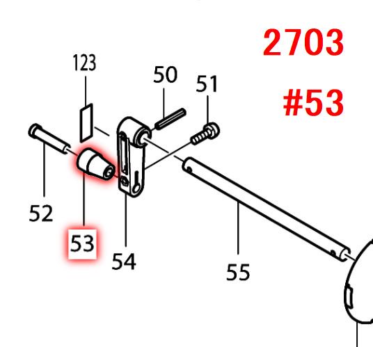 マキタ 2703等用ツマミ20 - マキタインパクトドライバ、充電器、バッテリ、クリーナーは マキタショップカメカメ