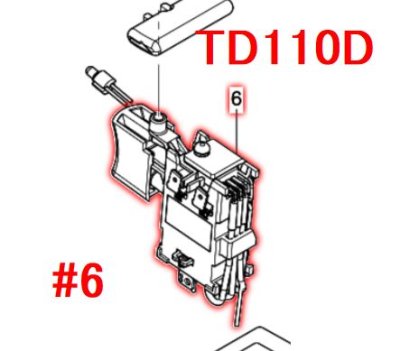 スイッチユニット　TD110D,HP331D等用