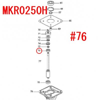 マキタ エンジン刈払機用部品・チップソー - マキタインパクトドライバ、充電器、バッテリ、クリーナーは マキタショップカメカメ