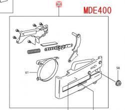 マキタ エンジンチェーンソーMDE336,MDE400用チェンブレーキ