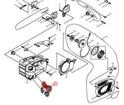 マキタ ME230T,MUC353D用タンクキャップコンプリート - マキタ