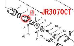 マキタ ドライビングスリーブ JR182D,JR3050T,JR3070CT用 - マキタインパクトドライバ、充電器、バッテリ、クリーナーは