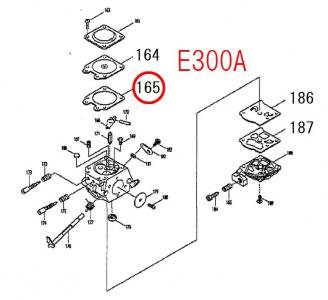 マキタ ダイヤフラムガスケット E300A等対応 - マキタインパクトドライバ、充電器、バッテリ、クリーナーは マキタショップカメカメ