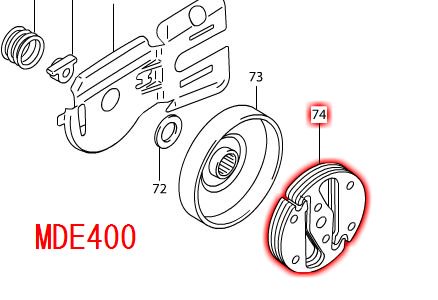マキタ クラッチアッセンブリ DE3435