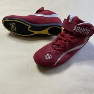 ABARTHレーシングシューズ ABARTH レーシングシューズ・ドライビングシューズ（赤・37