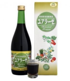 ユアラーゼ生　野草野菜発酵原液720ml - 酒のおおやま