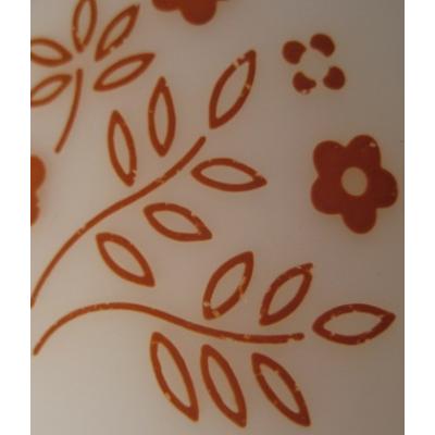 졼롡Pyrex Fire King tiny flowers mug