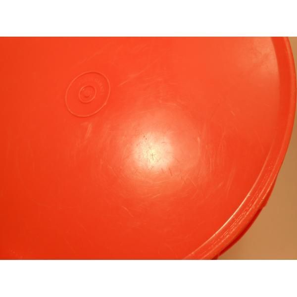 Tupperware・タッパーウェア・オレンジ・アブストラクトレース Tupperware・タッパーウェア・オレンジ・アブストラクトレース