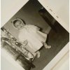 オールドフォト ビンテージフォト・1956年4月「よそいきのお洋服を着た赤ちゃん」