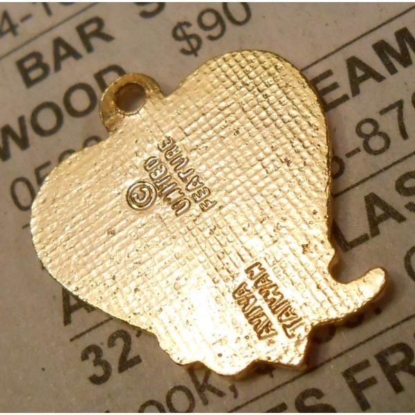 ヴィンテージ・AVIVA・アビバ・スヌーピーチャーム・ハートと