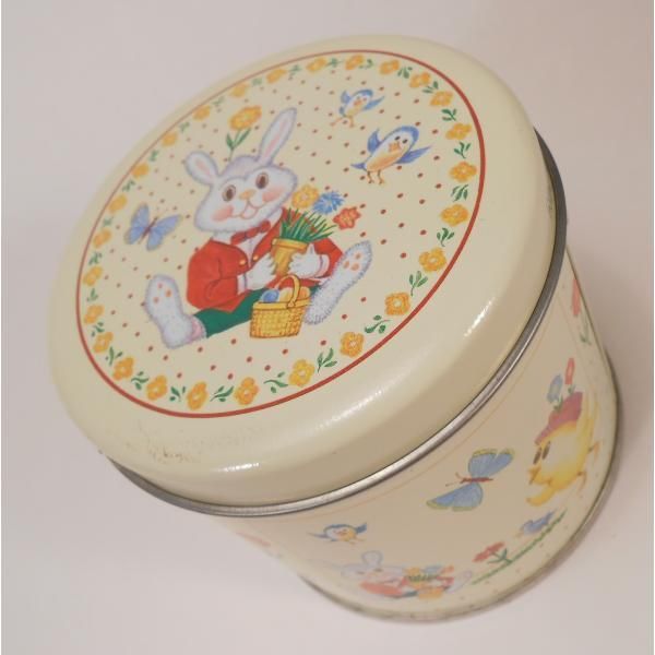 ヴィンテージのイースターTin缶