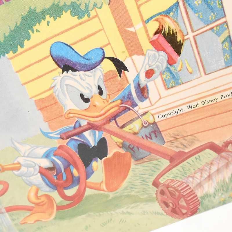 ヴィンテージ絵本・ディズニー・ドナルドダック・Help Wanted