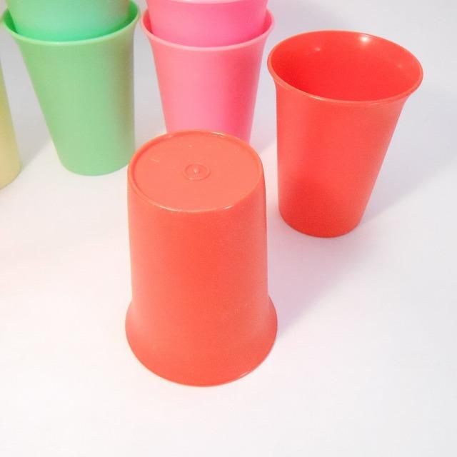 Tupperware・オールドタッパーウェア・赤・タンブラー【B
