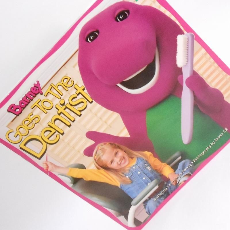 ヴィンテージ絵本・バーニー・Barney Goes To The Dentist