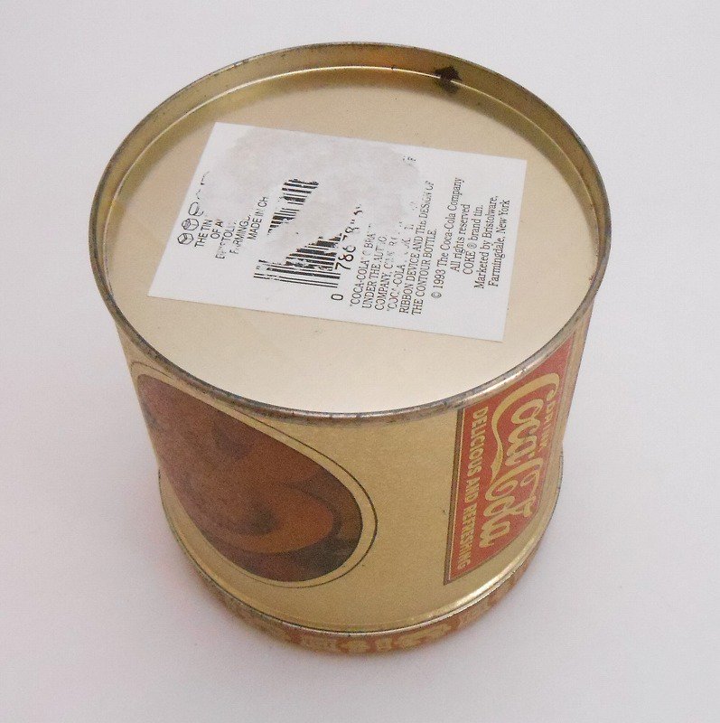 ヴィンテージTIN缶・コカコーラ・アンティークレディ・ブリキ缶Ｓ - ファイヤーキング 卸 仕入れ 小売 通販サイト - Fire King AG