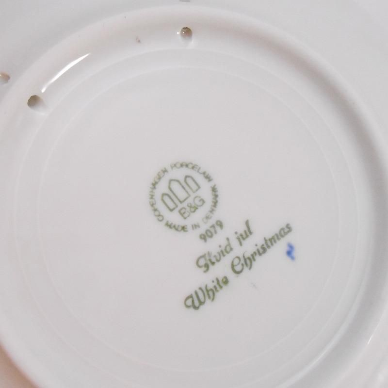 B&G ビンググロンダールChristmasrose ヴィンテージプレート