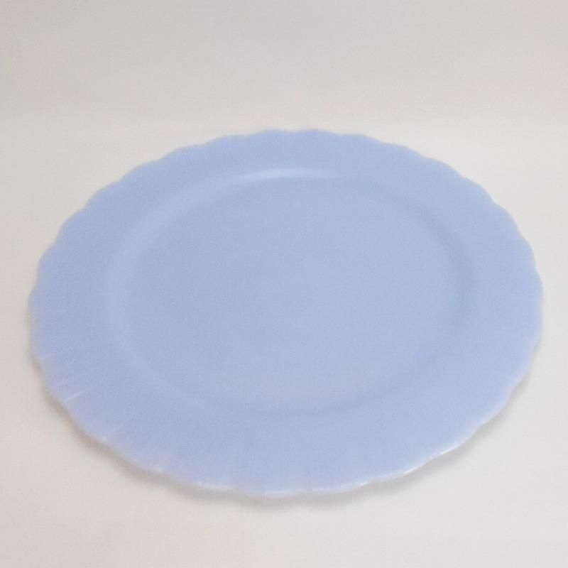 パイレックス　デルファイト(カナダブルー) パイレックス・カナダ・デルファイトブルー・サービングプレート