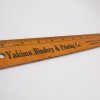 定規＆メジャリングテープ ビンテージ定規・木製・Yakima Bindery & Printing Co.・販促用