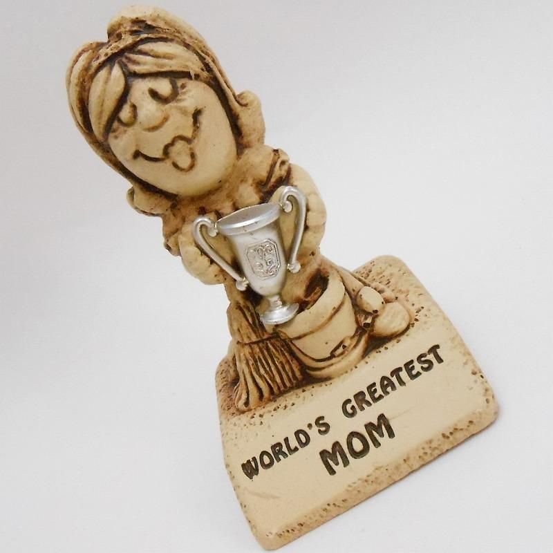 メッセージドール・木製・World's Greatest Mother・1979年