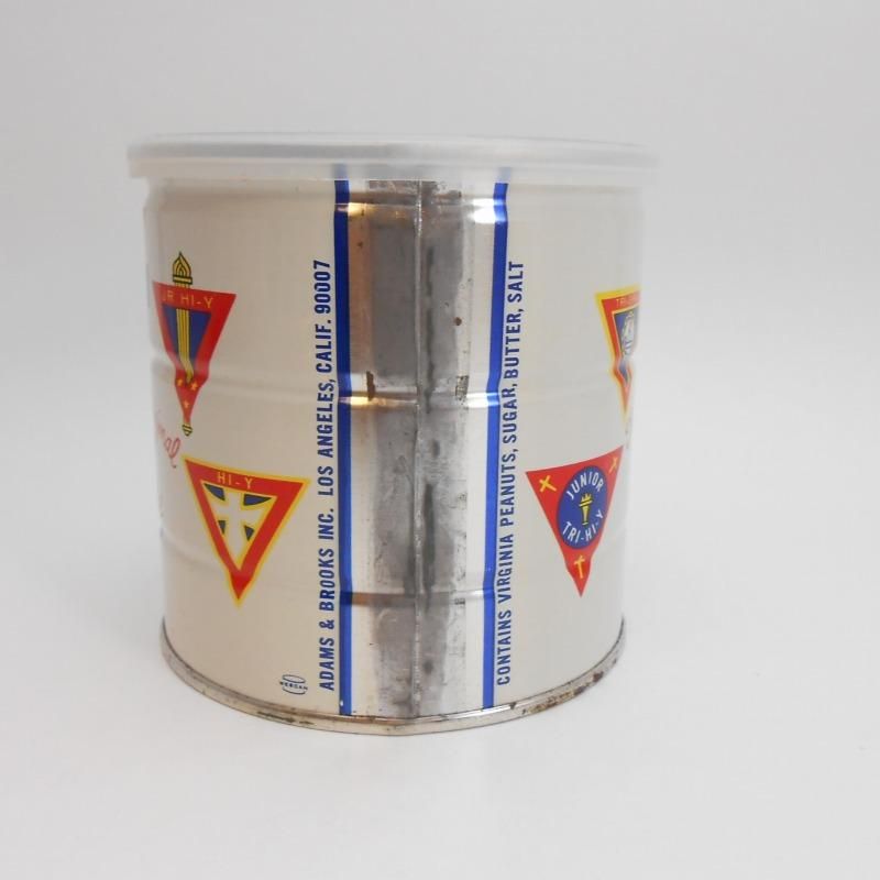 ヴィンテージジャンク雑貨 Ymca バタートフィー ピーナッツ 蓋付 ヴィンテージジャンク雑貨 Ymca バタートフィー ピーナッツ 蓋付