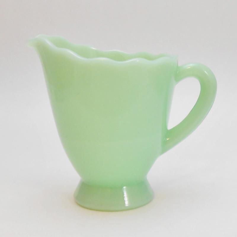 ジェダイ モッサーグラス 蓋付きケーキスタンド fireking Fire-King