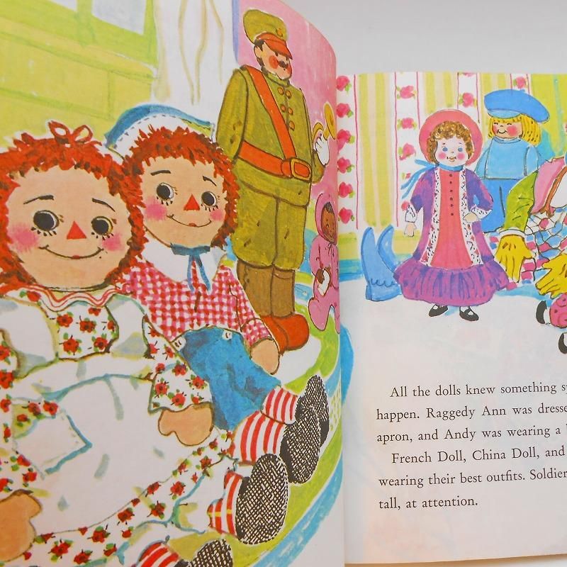 ビンテージ絵本・ラガディアン・Raggedy Ann & Andy, The Little