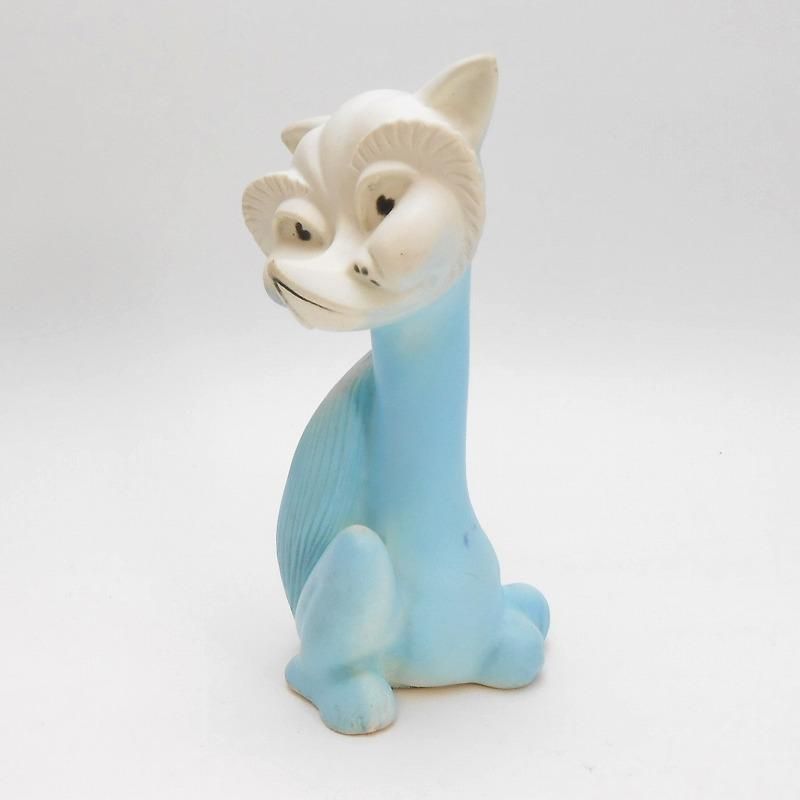 ヴィンテージトイ・ソフビ・青いきつね - ファイヤーキング 卸