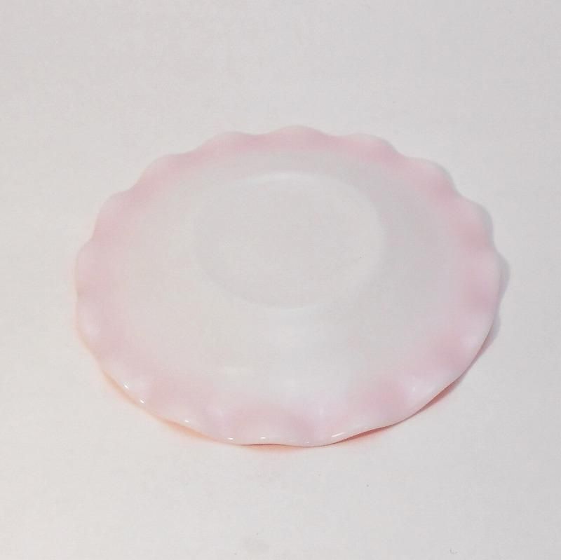 ヘーゼルアトラス・ピンク・リップル・カップ＆ソーサー【B