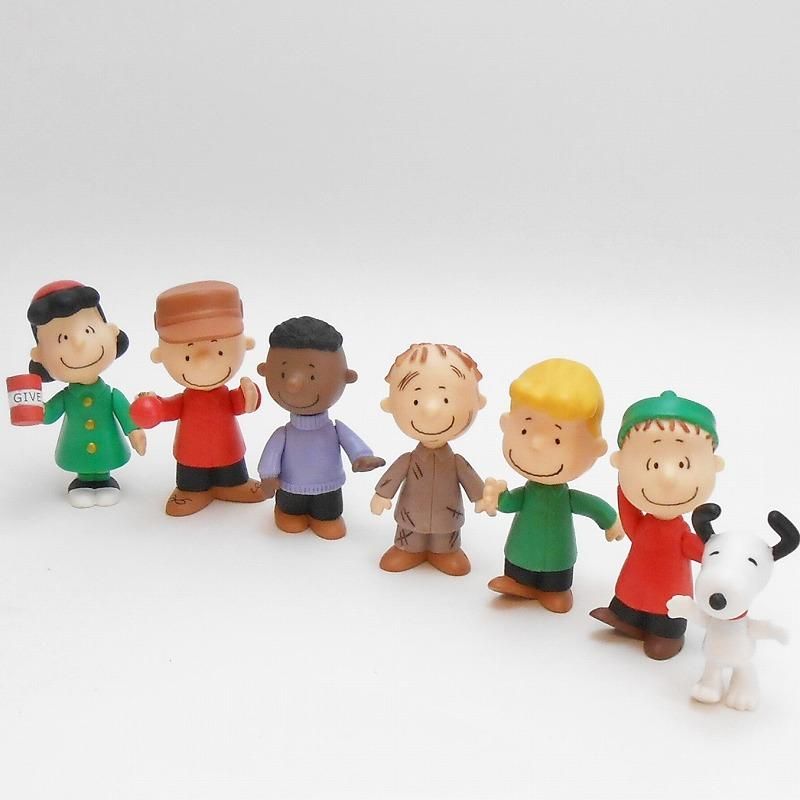 ヴィンテージスヌーピー クリスマス オーナメント5体セット