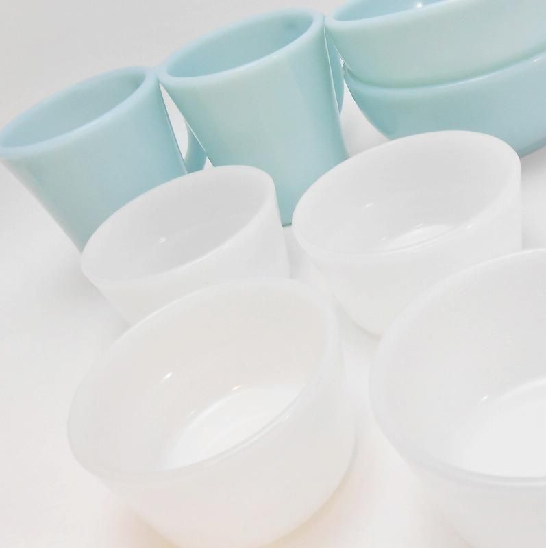 正式的 グラスベイク・ホワイト・カスタードカップ【A 食器