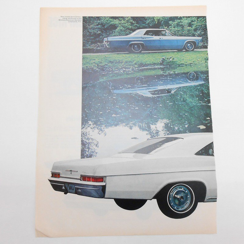 ヴィンテージ雑誌広告・1966年シボレーCaprice - ファイヤーキング 卸 仕入れ 小売 通販サイト - Fire King AG