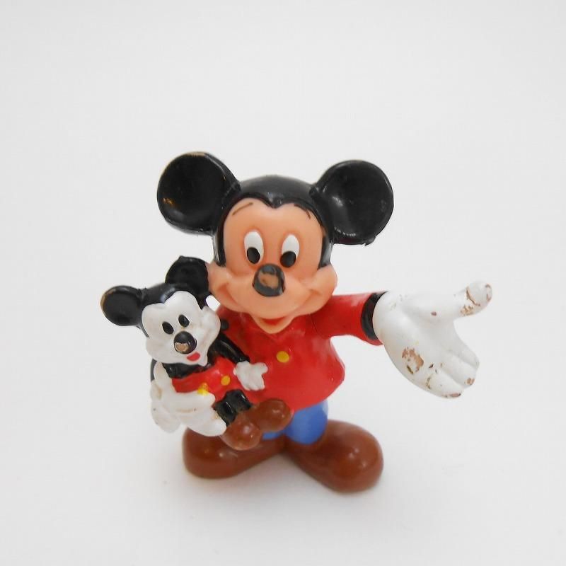 ヴィンテージトイ・ディズニー・ミッキーを抱っこするミッキー