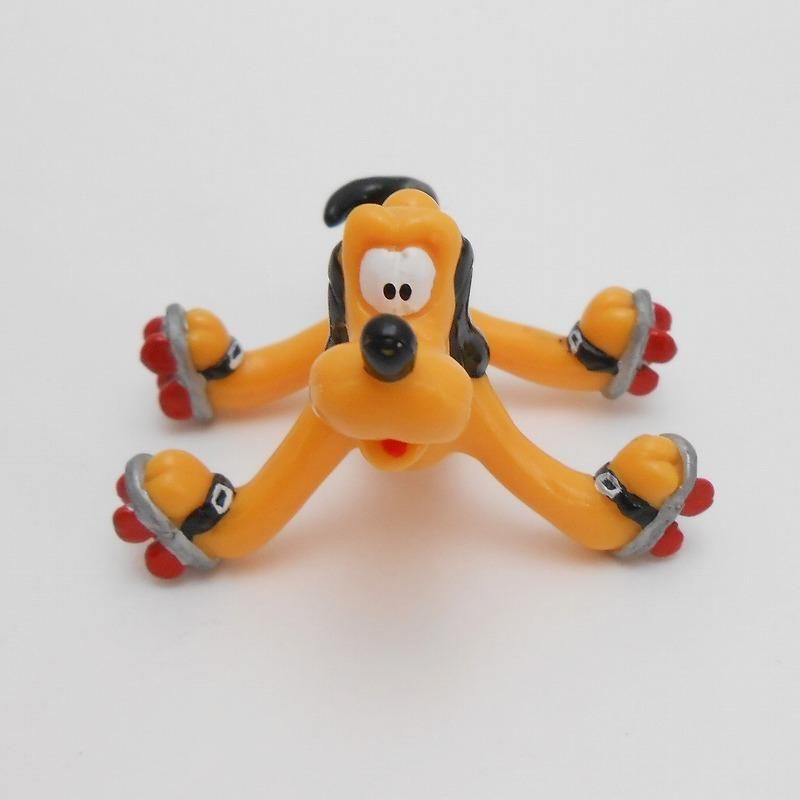 ヴィンテージトイ・ローラースケートプルート・PVCフィギュア