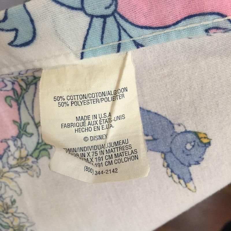 ヴィンテージキャラクターシーツ・ディズニー・プリンセス