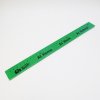 定規＆メジャリングテープ ヴィンテージ文房具・リサイクル・緑・30センチ定規