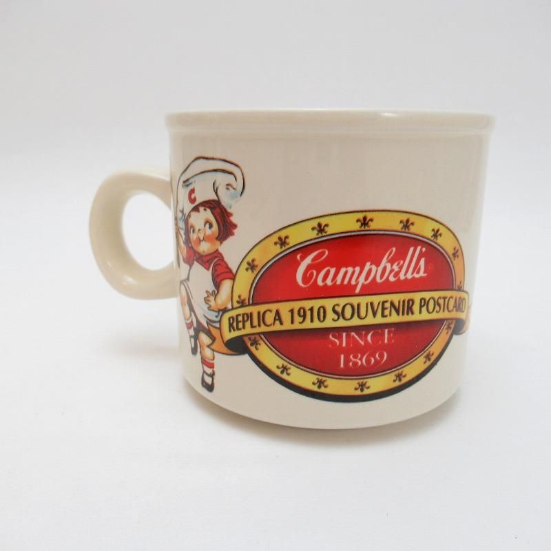 陶器製・Campbell's・キャンベルキッズ・1910年イラストデザイン