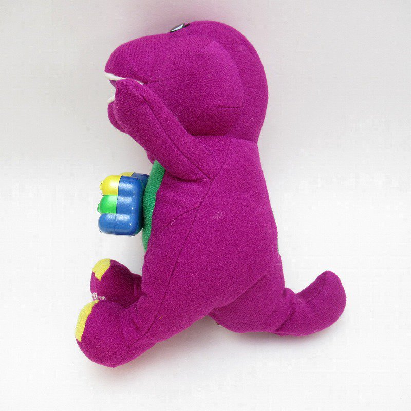 ヴィンテージキャラクターぬいぐるみ 紫の恐竜 バーニー ミュージック ファイヤーキング 卸 仕入れ 小売 通販サイト Fire King Ag