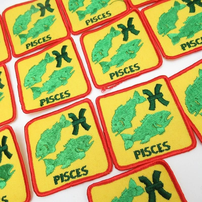 ヴィンテージ　ゾディアック　星座ワッペン　11枚セット ヴィンテージ ゾディアック 星座ワッペン 11枚セット