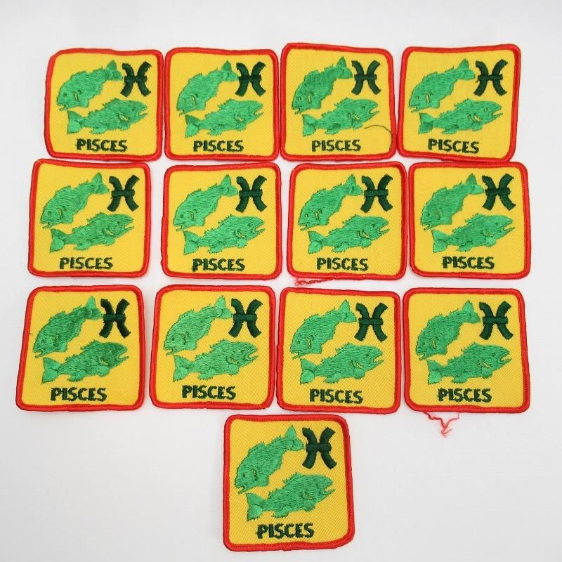 大量入荷につき期間限定特別価格】ヴィンテージワッペン・星座