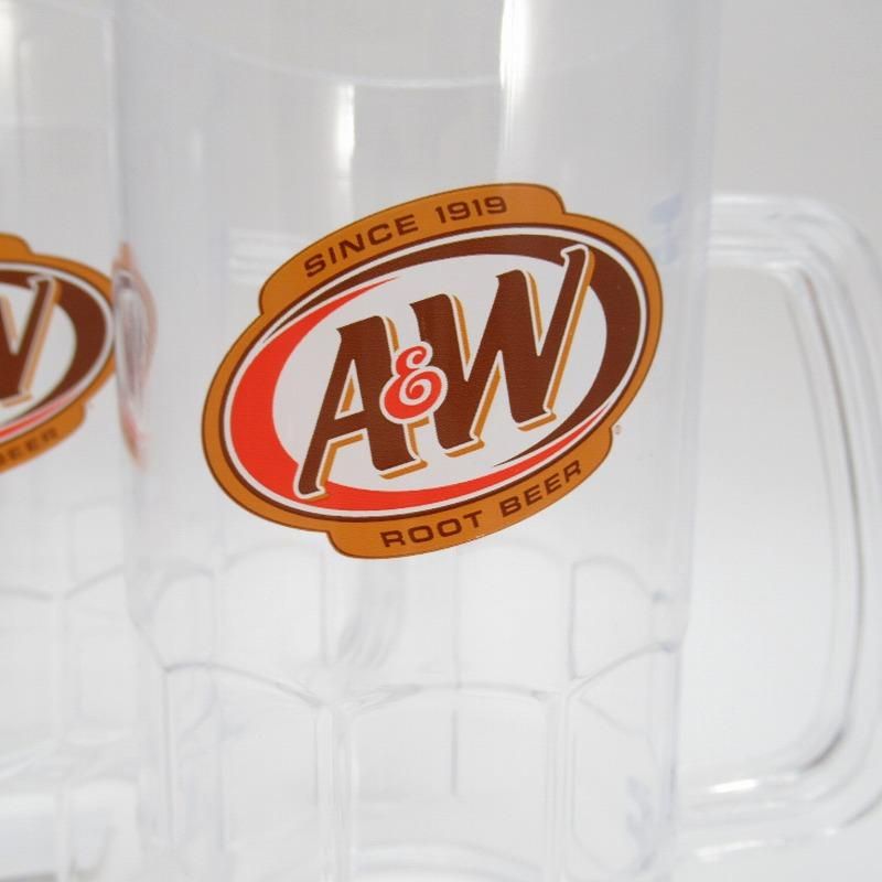 A&W・プラスチック製・ビールジョッキ - ファイヤーキング 卸